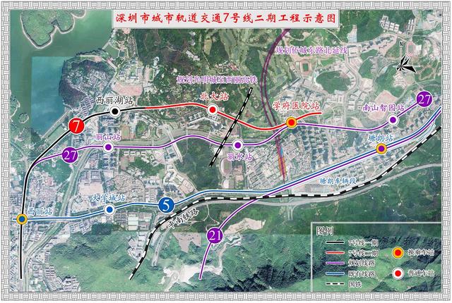 深圳地铁四期调整路线（第二批）开工！预计2025年陆续通车