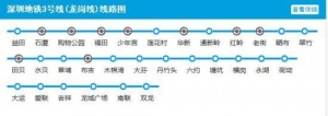 深圳地铁线路图最新 2018年深圳地铁已开通了几条线路