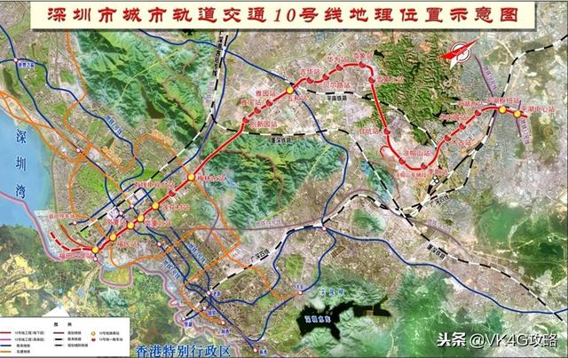 深圳地铁未来最全规划，一共有34条轨道交通线路，快来看看都到哪