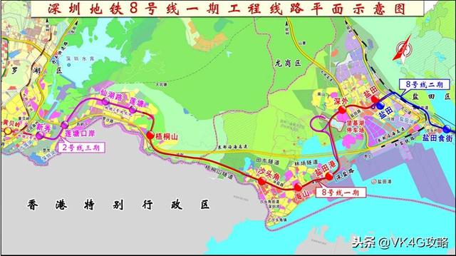 深圳地铁未来最全规划，一共有34条轨道交通线路，快来看看都到哪