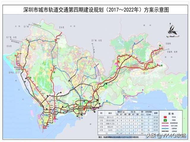 深圳地铁未来最全规划，一共有34条轨道交通线路，快来看看都到哪