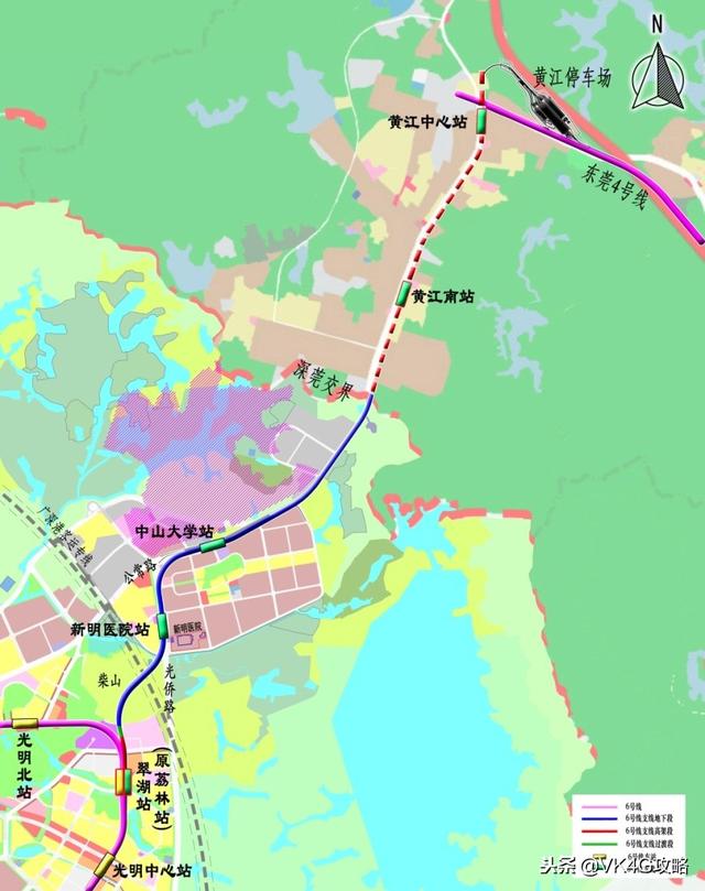 深圳地铁未来最全规划，一共有34条轨道交通线路，快来看看都到哪