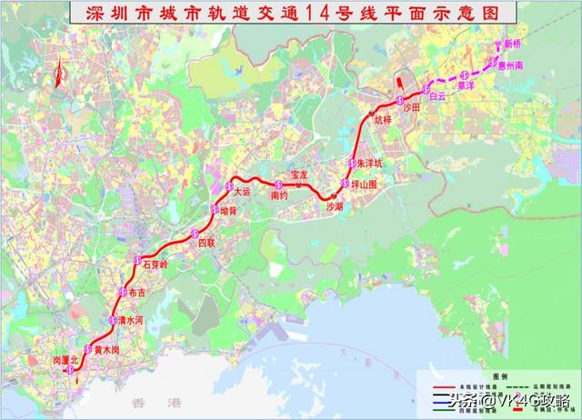 深圳地铁未来最全规划，一共有34条轨道交通线路，快来看看都到哪