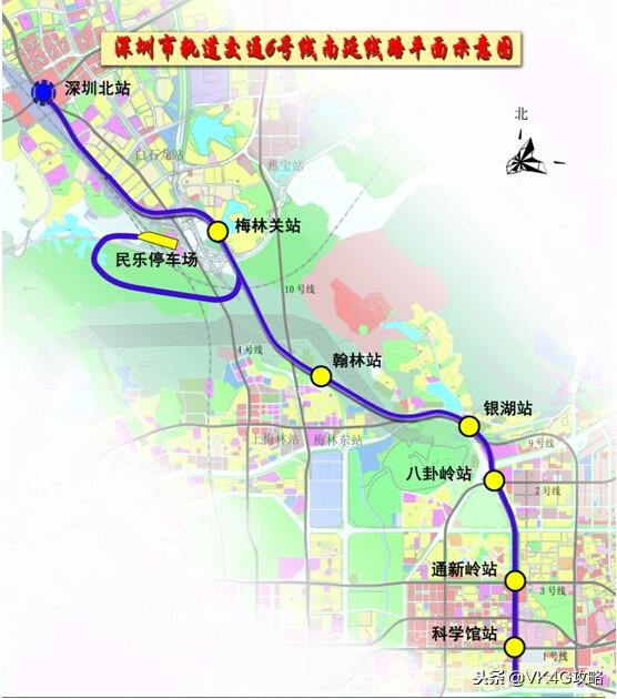 深圳地铁未来最全规划，一共有34条轨道交通线路，快来看看都到哪