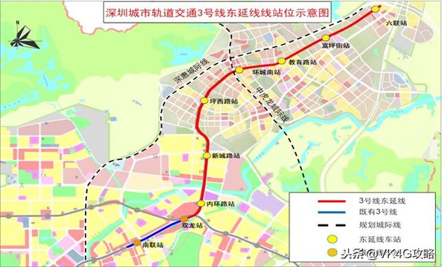 深圳地铁未来最全规划，一共有34条轨道交通线路，快来看看都到哪