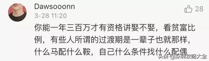 月薪一万是讨饭：在深圳，有些相亲就是一场羞辱？