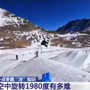 单板滑雪源自海里？空中扭转
1980度有多灾
？