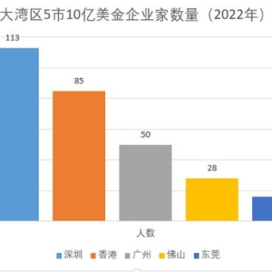 深圳富豪量跻身全球第三，中国TOP20城市大湾区占5席